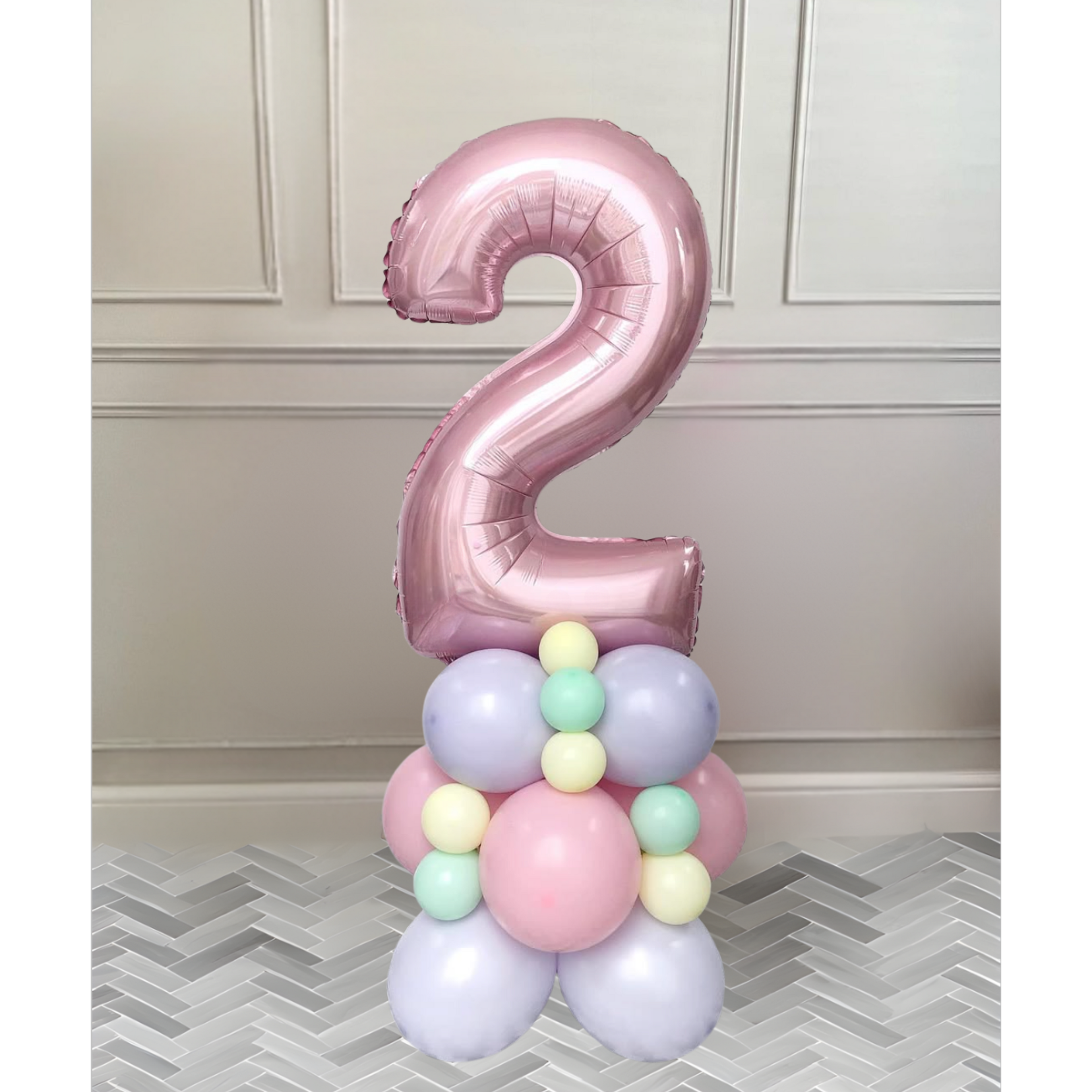 Classic Balloon Number Stacks