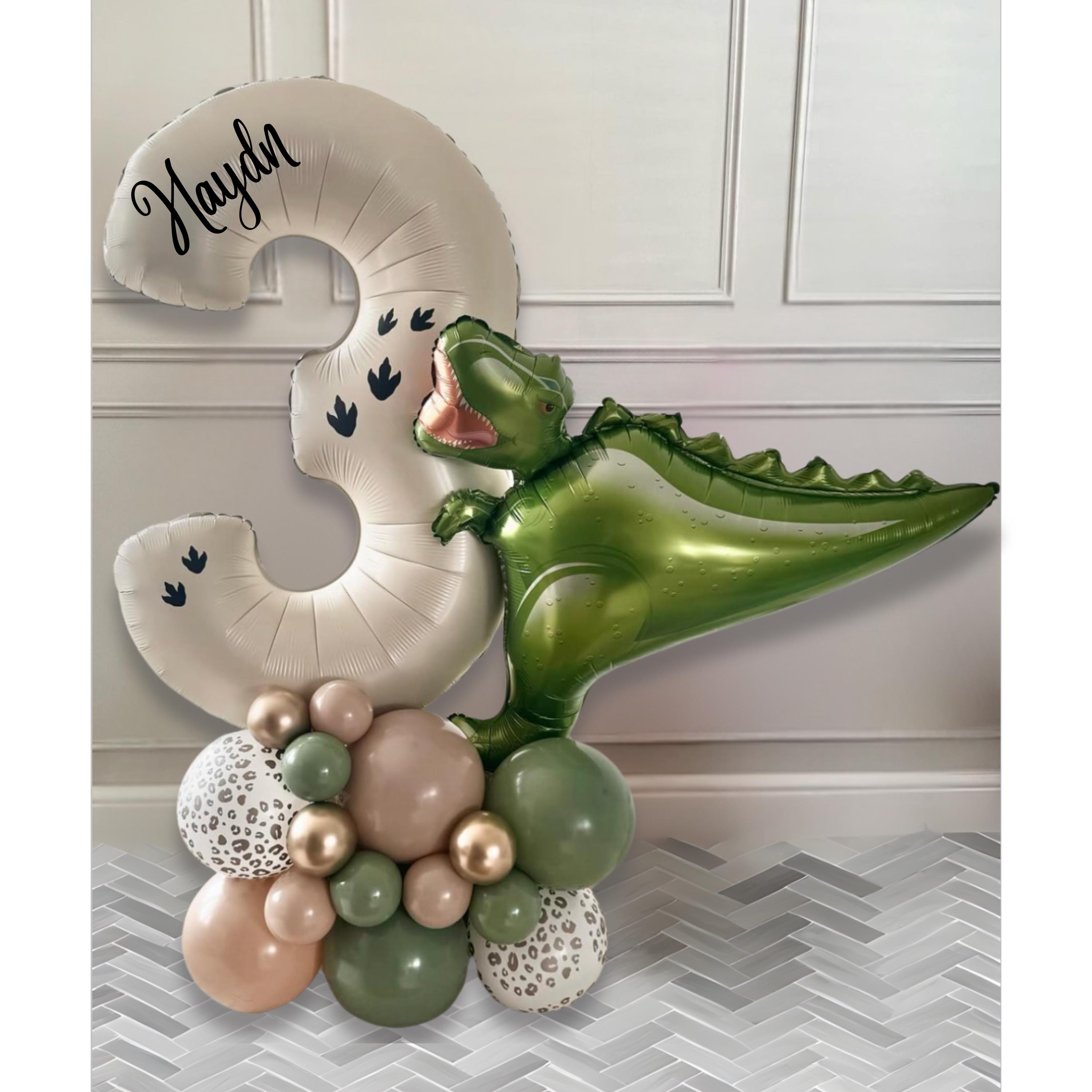 Themed Balloon Number Stacks