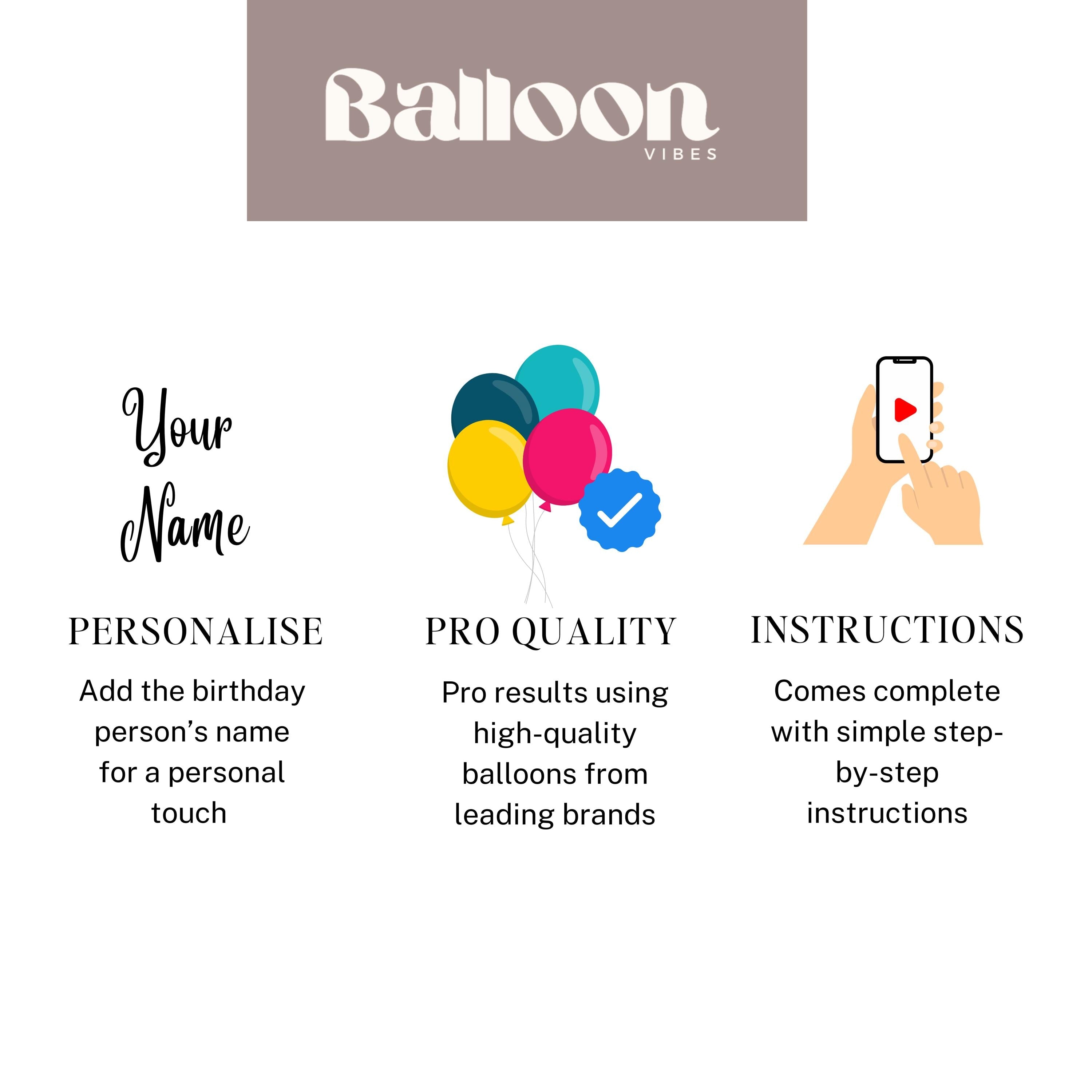 DIY Luxe Bluey Personalised Birthday Balloon Display | Birthday Party Balloons|Personalised balloons| Bluey Party|kids birthday number tower