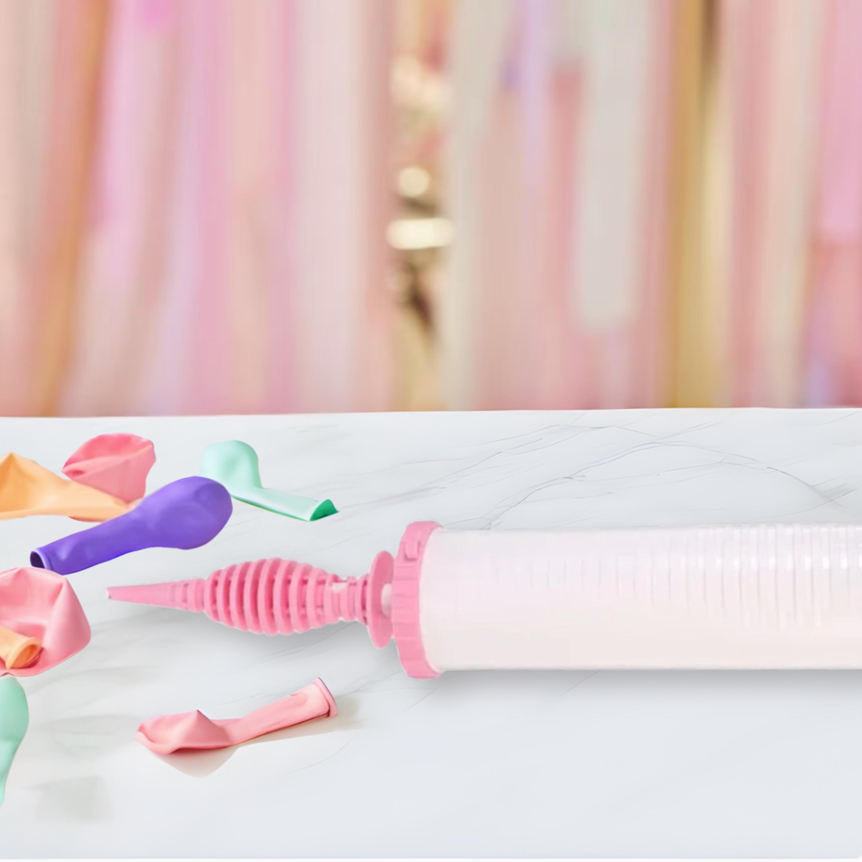 Handheld Balloon Pump | Quick Inflate Pump for Party & Birthday Decorations