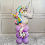 DIY Unicorn Balloon Stack Kit - Personalised Birthday Party Decorations