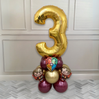 DIY Harry Potter Birthday Balloon Sculpture | Wizard Balloon Stack | No Helium | Personalised balloons| Balloon Stack Wizard Boy |
